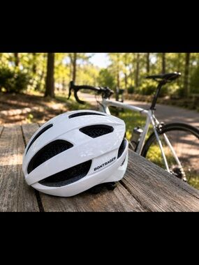 Bontrager Specter Cycling Helmet — White & Red